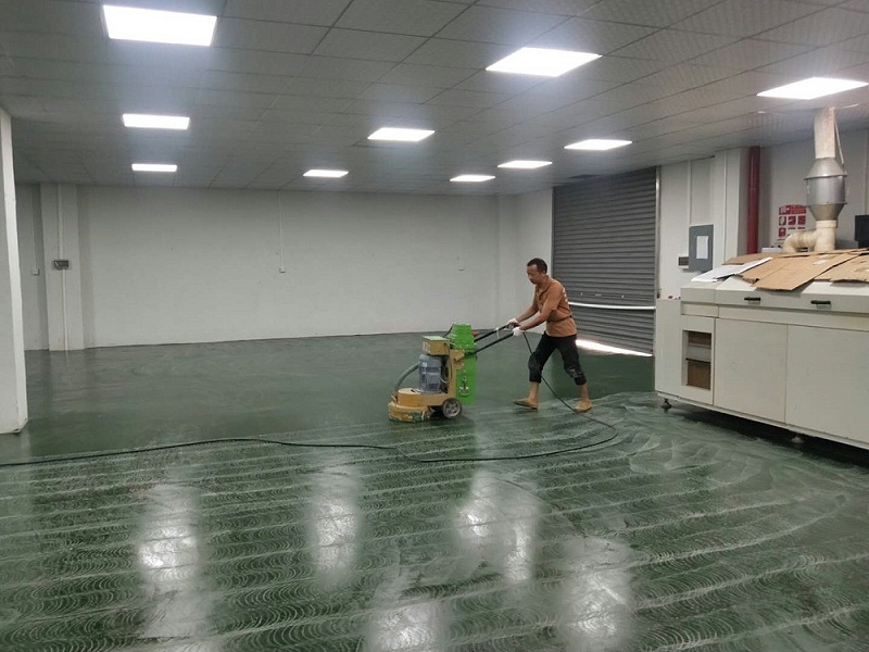 環氧地膠漆施工