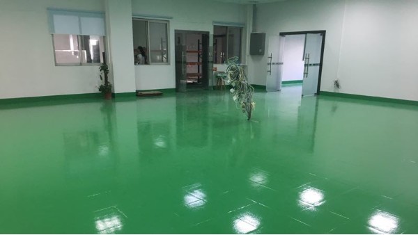 昭信照明科技有限公司選用地衛士環氧地坪漆工程