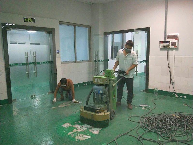 “地衛士”環氧地坪漆施工