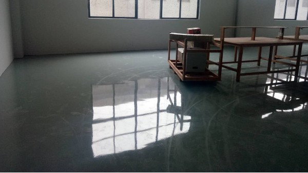 南海三瑩燈飾有限公司選用地衛士環氧地坪漆工程