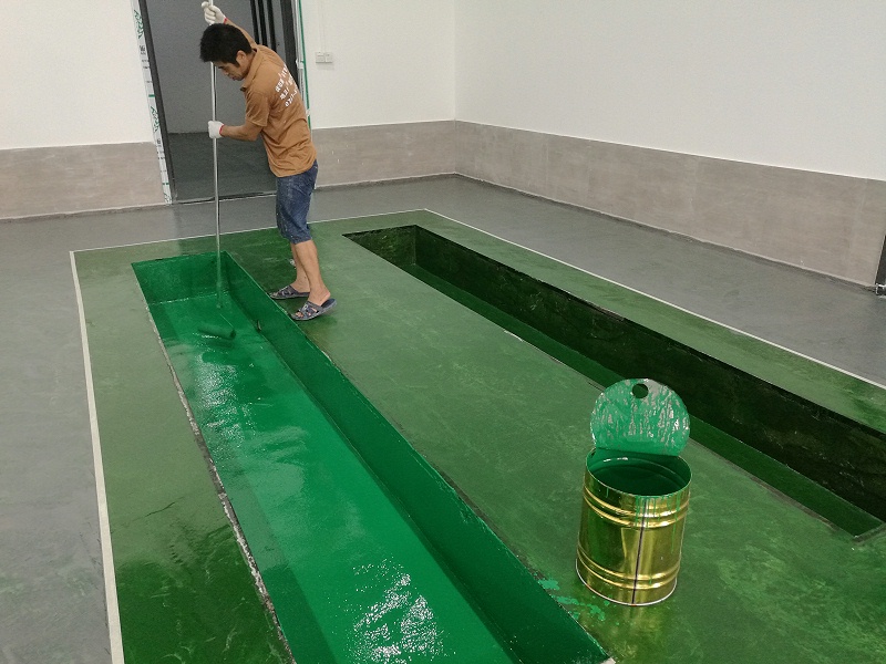 “地衛(wèi)士”環(huán)氧地坪漆施工
