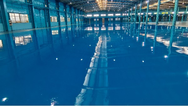 衣物資源再生行業|鋼構工廠車間翻新？地衛士地坪漆地 墻一“漆”搞定！