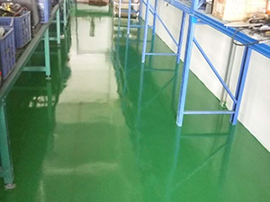 防靜電滾面型環氧地坪