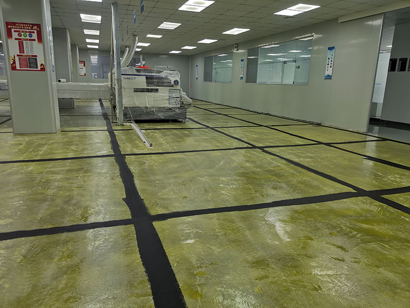 地衛(wèi)士地坪漆刷涂導(dǎo)電漿展示效果圖