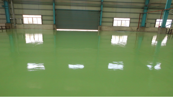 佛山市高明區(qū)恒興鋼業(yè)有限公司選用地衛(wèi)士環(huán)氧地坪漆工程