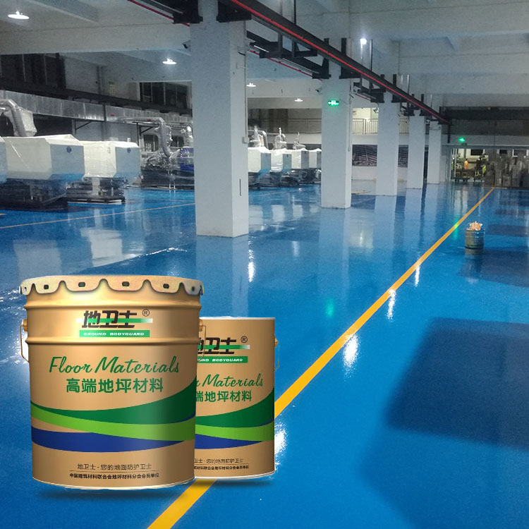 藍色地坪漆,地衛(wèi)士地坪,環(huán)氧地坪漆施工,佛山地坪漆工程,環(huán)氧地坪施工