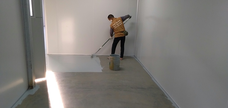 “地衛士”環氧地坪漆施工