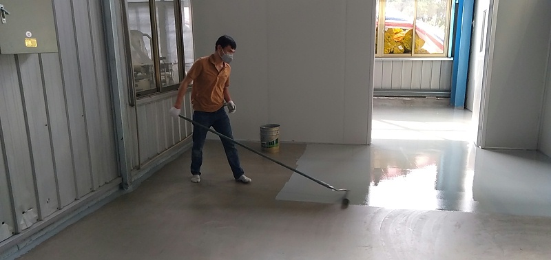 “地衛士”環氧地坪漆施工