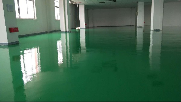 中山騰輝電子有限公司選用地衛士環氧地坪漆工程
