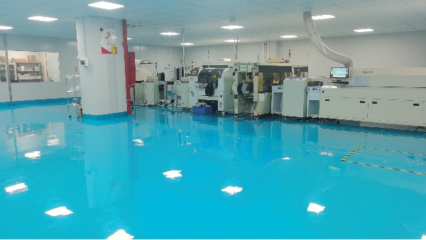 自流平環(huán)氧地坪漆走進格萊斯電子