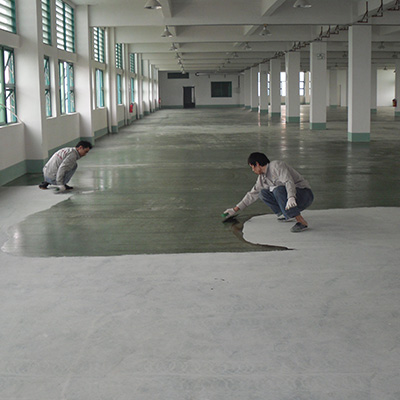 第3步、防靜電底漆層施工