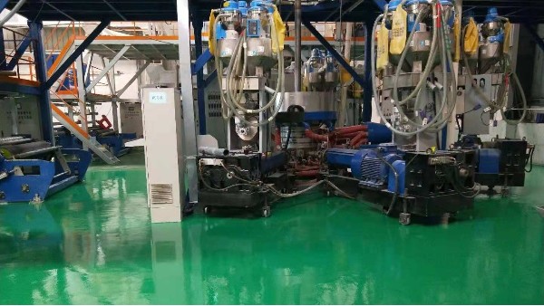 金大盛塑料有限公司選用地衛士環氧地坪漆工程