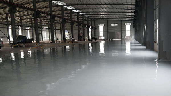 佛山市南海區中梁液壓機械有限公司選用地衛士環氧地坪工程