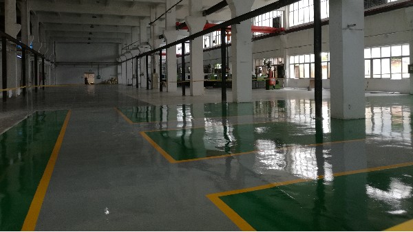 本立電器科技有限公司選用地衛士環氧地坪漆工程