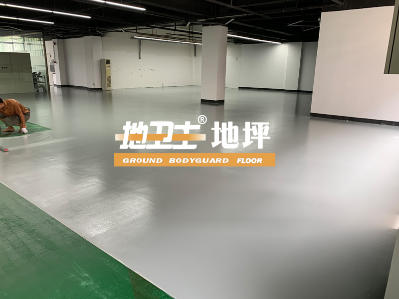 高耐磨砂漿止滑型環氧地坪施工圖