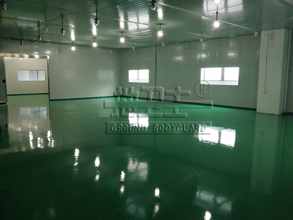 環氧地坪完工圖,環氧地坪施工工程,地衛士地坪,佛山地坪漆,耐壓型環氧地坪,滾面耐壓環氧地坪