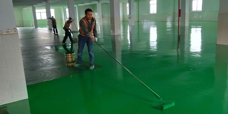 “地衛(wèi)士”環(huán)氧地坪漆施工