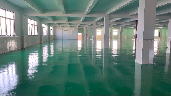 佛山南榮塑料印刷有限公司選用地衛士環氧地坪漆工程