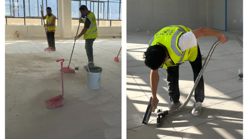 制藥車間地坪漆施工