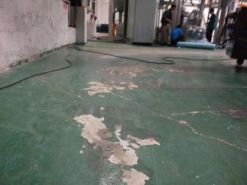 破損地面,廠房地面破損的損害,地衛士地坪,廠房地面維修