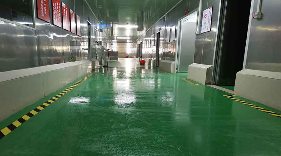 地衛士高性能水性聚氨酯砂漿自流平地坪漆在通道的應用 地衛士高性能水性聚氨酯砂漿自流平地坪漆在通道的應用