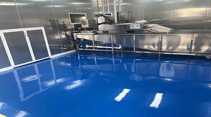 地衛士高性能水性聚氨酯砂漿自流平地坪漆在蛋類食品車間的應用 地衛士高性能水性聚氨酯砂漿自流平地坪漆在蛋類食品車間的應用