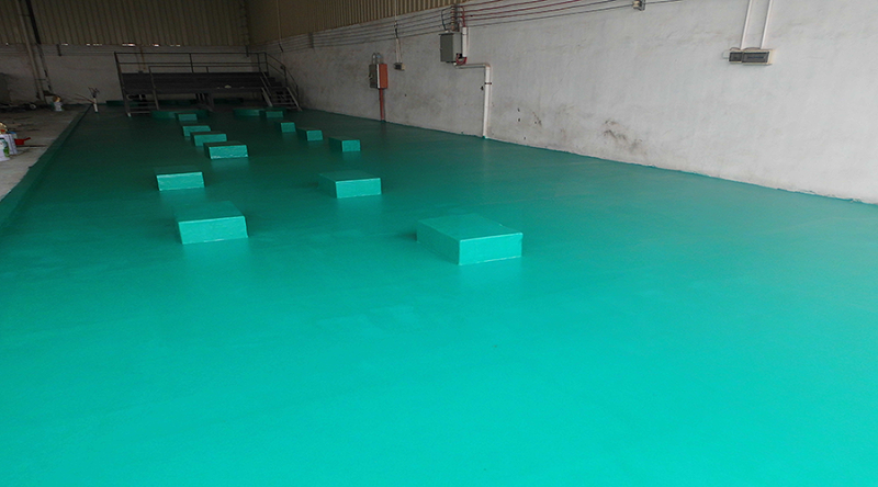 耐強(qiáng)酸堿環(huán)氧地坪工程