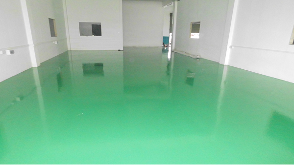佛山慧氟高分子材料有限公司選用地衛士環氧地坪漆工程