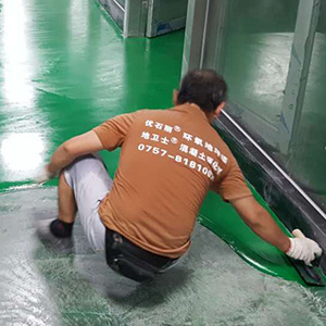 第7步、環氧色漆施工