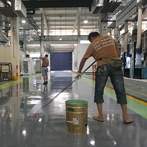 第8步、環(huán)氧面漆施工