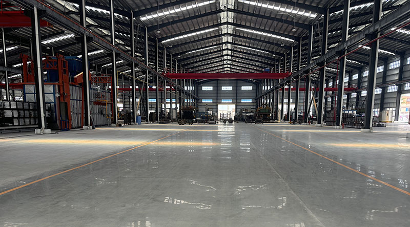 鋁材車間“地衛士”混凝土密封固化劑完工圖